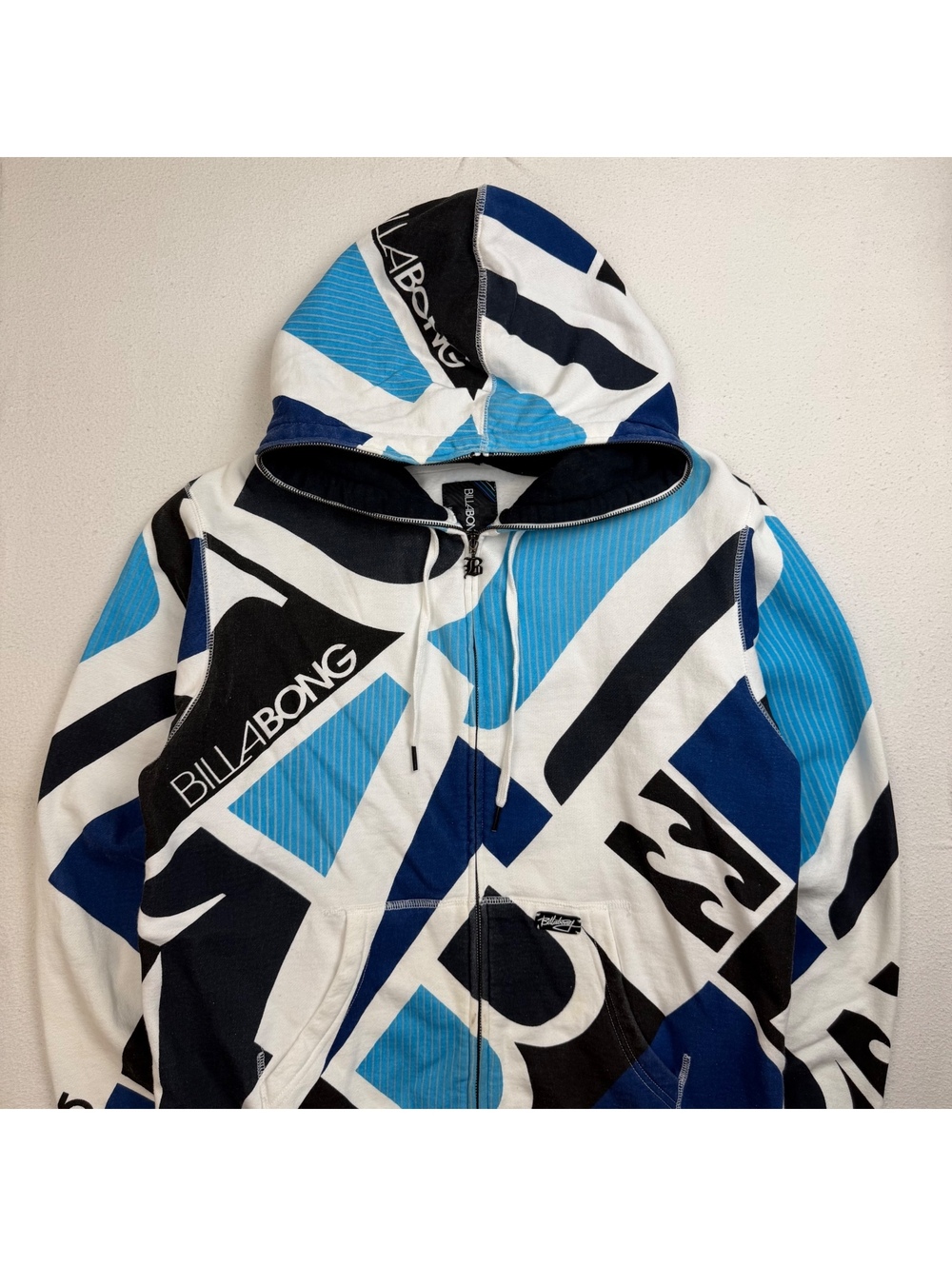 Y2K Billabong Surf Full Zip Hoodie Men's Large